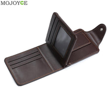 Men's  Leather Cowhide Bifold Wallet ID Credit Card Holder Men Purses Male Credit Cards Coin Pocket carteira masculina SN9