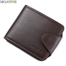 Men's  Leather Cowhide Bifold Wallet ID Credit Card Holder Men Purses Male Credit Cards Coin Pocket carteira masculina SN9