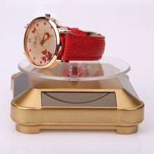 100*100*40mm New Solar Showcase 360 Turntable Rotating Jewelry Watch Ring Display Stand ABS Jewelry Holder Rack Showcase  SN9