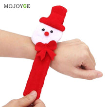 10pcs Christmas XMAS Gifts Decorations Santa Claus Elk Bear Bracelet Circle Christmas Gift for Children Christmas Ornament SN9