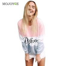 Casual Letters Printed Hoodies Sweatshirt Women Long Sleeve Hoodie Tee Tops Pink Pullover Jumper Sweatshirt Women Top SN9