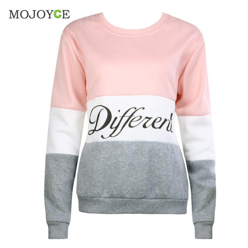 Casual Letters Printed Hoodies Sweatshirt Women Long Sleeve Hoodie Tee Tops Pink Pullover Jumper Sweatshirt Women Top SN9