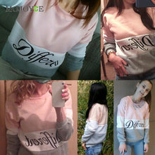 Casual Letters Printed Hoodies Sweatshirt Women Long Sleeve Hoodie Tee Tops Pink Pullover Jumper Sweatshirt Women Top SN9