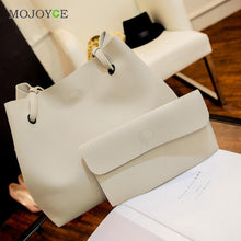 2PCS Fasion Women Leather Handbags Shoulder Women Bag Satchel Tote Bags Handbags Women Famous s sac a main Bolsa Feminina SN9