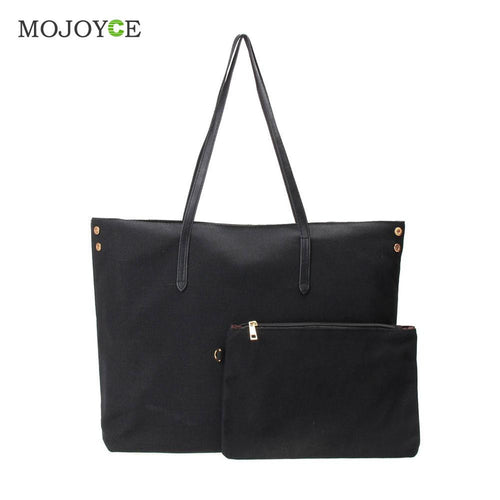 2Pcs Fashion Canvas Bag Retro Shoulder Bag Women Handbag Tote Clutch Bags Handbags Women Famous  Small bolsa feminina SN9