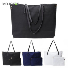 2Pcs Fashion Canvas Bag Retro Shoulder Bag Women Handbag Tote Clutch Bags Handbags Women Famous  Small bolsa feminina SN9