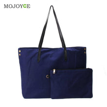 2Pcs Fashion Canvas Bag Retro Shoulder Bag Women Handbag Tote Clutch Bags Handbags Women Famous  Small bolsa feminina SN9