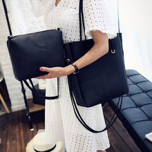 2Pcs New Fashion Women Leather Handbag Crossbody Bag Tote Large Capacity Famous  Designer Handbag Composite Bag SN9