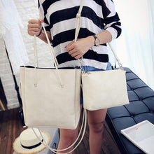 2Pcs New Fashion Women Leather Handbag Crossbody Bag Tote Large Capacity Famous  Designer Handbag Composite Bag SN9