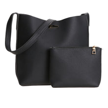 2pcs European Women PU Leather Bag Barrel Shoulder Bag Women Leather Handbag Tote Retro Women Bag Bolsa Feminina Bolso Mujer SN9