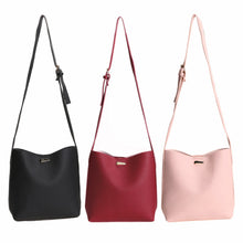 2pcs European Women PU Leather Bag Barrel Shoulder Bag Women Leather Handbag Tote Retro Women Bag Bolsa Feminina Bolso Mujer SN9