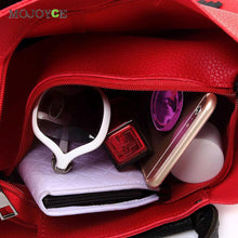 2pcs New Fasion Women Leather Handbag PU Tote Wooden Beads Tassel Shoulder Women Messenger Bags Sac A Main  SN9