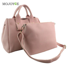 2pcs New PU Leather Women Bag Embossed Women Leather Handbag Leisure Shoulder Crossbody Bag Women Messenger Bags Bolsa Sac SN9