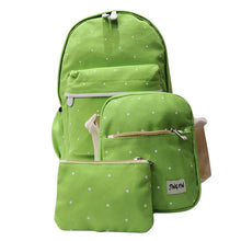 3 pcs Canvas Backpack Women Korean Shoulder Bag Spots Rucksack Bolsa Travel Satchel School Bag for Teenage Mochila Feminina SN9