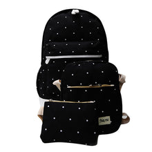 3 pcs Canvas Backpack Women Korean Shoulder Bag Spots Rucksack Bolsa Travel Satchel School Bag for Teenage Mochila Feminina SN9