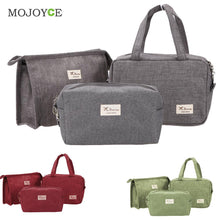 3pcs Makeup Bag Cosmetic Bag Travel Case Toiletry Storage makeup Organizer Handbag Abrasive Cloth Makeup Case make up bag SN9