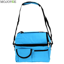 8L Square Thermal Bag Women Men Lunch Bag Cooler Beam Port Lunch Box Lady Handbag Children Kids Lunch Bags Insulation Package SN9