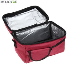 8L Square Thermal Bag Women Men Lunch Bag Cooler Beam Port Lunch Box Lady Handbag Children Kids Lunch Bags Insulation Package SN9