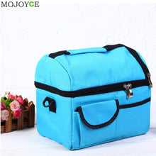 8L Square Thermal Bag Women Men Lunch Bag Cooler Beam Port Lunch Box Lady Handbag Children Kids Lunch Bags Insulation Package SN9