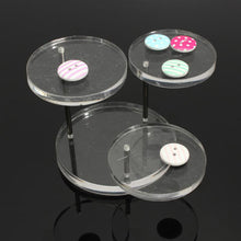 Acrylic Jewelry Display Boxes Holder Rack Box Clear Acrylic Jewelry Organizer 3 Tray Stands for Earring Bracelet Necklace  SN9