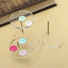 Acrylic Jewelry Display Boxes Holder Rack Box Clear Acrylic Jewelry Organizer 3 Tray Stands for Earring Bracelet Necklace  SN9