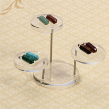 Acrylic Jewelry Display Boxes Holder Rack Box Clear Acrylic Jewelry Organizer 3 Tray Stands for Earring Bracelet Necklace  SN9