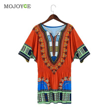 African Dashiki Shirt Kaftan Boho Dress Vestidos Vintage Women Dress Hippe Gypsy Festival Autum Tops Dress Vestido de festa  SN9