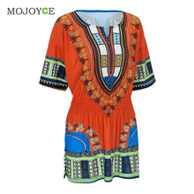 African Dashiki Shirt Kaftan Boho Dress Vestidos Vintage Women Dress Hippe Gypsy Festival Autum Tops Dress Vestido de festa  SN9