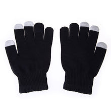 Best Selling Women Men Gloves Touch Screen Soft Cotton Gloves Warmer Smart All phone Black Eldiven  SN9