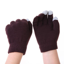Best Selling Women Men Gloves Touch Screen Soft Cotton Gloves Warmer Smart All phone Black Eldiven  SN9