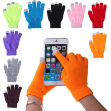 Best Selling Women Men Gloves Touch Screen Soft Cotton Gloves Warmer Smart All phone Black Eldiven  SN9