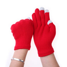 Best Selling Women Men Gloves Touch Screen Soft Cotton Gloves Warmer Smart All phone Black Eldiven  SN9