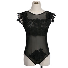 Bodycon Sleeveless Mesh Lace Long Split Womens Jumpsuit Combinaison Femme Sleeveless Slim Playsuit Rompers  SN9