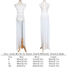 Bodycon Sleeveless Mesh Lace Long Split Womens Jumpsuit Combinaison Femme Sleeveless Slim Playsuit Rompers  SN9