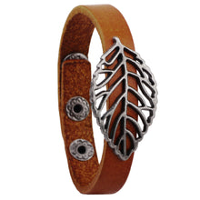Bohemia Leather Ethnic Tribal Hand-woven Pendant Bracelet Unisex Braided Leather Charm Bracelet Bangles Wristband  SN9