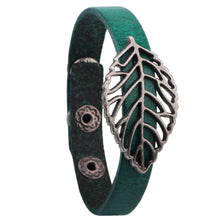 Bohemia Leather Ethnic Tribal Hand-woven Pendant Bracelet Unisex Braided Leather Charm Bracelet Bangles Wristband  SN9