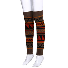 Bohemia Women Ladies Crochet Boot Cuffs Long Knit Boot Socks Leg Warmers Fall Boots Toppers Mixed Color Gaiters SN9