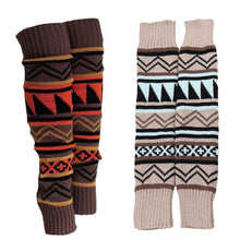 Bohemia Women Ladies Crochet Boot Cuffs Long Knit Boot Socks Leg Warmers Fall Boots Toppers Mixed Color Gaiters SN9