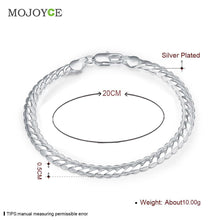 Bracelet Silver Plated Fashion Jewelry 5MM New Style Bangle Chain Bracelet legant Fashion Silver Plated SN9