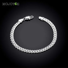 Bracelet Silver Plated Fashion Jewelry 5MM New Style Bangle Chain Bracelet legant Fashion Silver Plated SN9