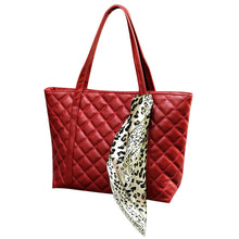 Big Women PU Leather Diamond Lattice Handbag Shoulder Bag Tote Hand Bags Black/Red Color Bolsas Femininas Sac a Main SN9