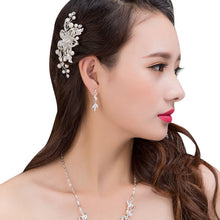 Bride high-end Manual Rhinestone Flower Hair Comb My Hair Adorn Article Exquisite Crystal Hair Jewelry Weeding Hairwears  SN9