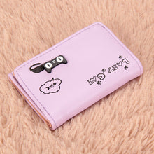 Candy Color Women Wallets Girl Purse Card Holder Cartoon PU Leather Clutch Bag Handbag carteira Womens Wallets and Purses SN9