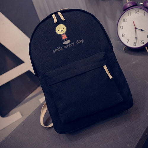 Canvas Backpack Women Rucksack Mochilas Backpacks for Teenage Girls Travel Satchel Mochila Feminina School Bags for Teenagers SN9