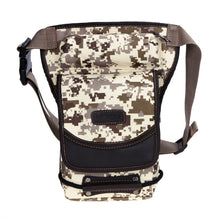 Canvas Drop Waist Leg Bag Waist Pack Male Belt Bicycle and Motorcycle Pack Military Riding Messenger Bag Camouflage Drop Pack SN9