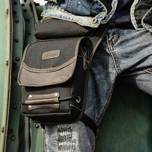 Canvas Drop Waist Leg Bag Waist Pack Male Belt Bicycle and Motorcycle Pack Military Riding Messenger Bag Camouflage Drop Pack SN9