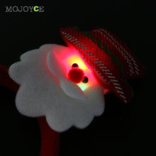 Cartoon Flashing Christmas Headband Light Up Hair Band Accessories  SN9