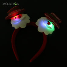 Cartoon Flashing Christmas Headband Light Up Hair Band Accessories  SN9