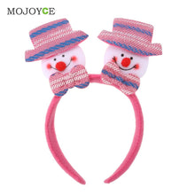 Cartoon Flashing Christmas Headband Light Up Hair Band Accessories  SN9