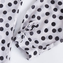 Casual Chiffon Women Blouse Long Sleeve Shirt Women Blusas femininas Women Tops Fashion Dot Print Blusa  SN9